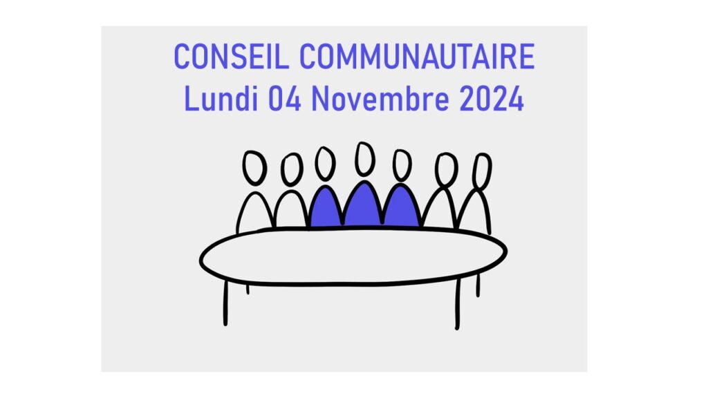 Conseil communautaire lundi 04 novembre 2024